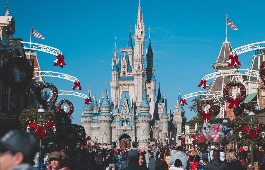 A thrilling roller coaster ride at one of Orlando's top theme parks, featuring adventure and excitement for visitors.